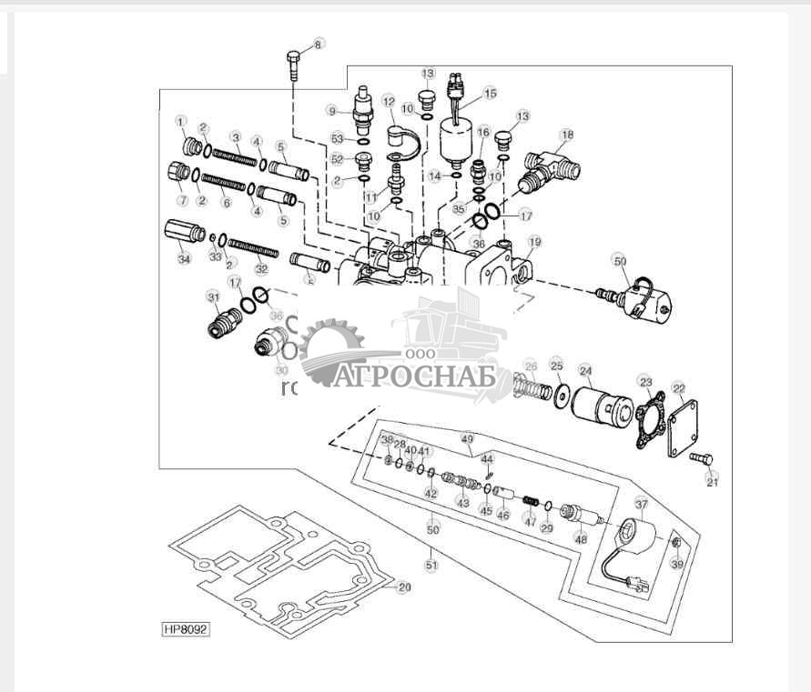 Регулятор давления коробки передач двигателя 